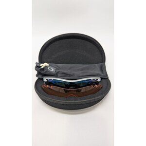 Oakley Silver/Blue Radarlock Path Sunglasses